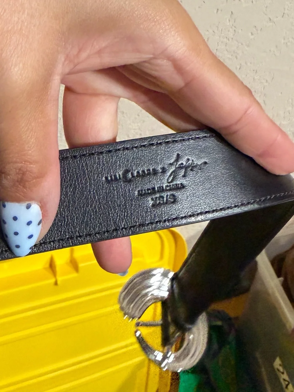 Lili Claspe x Jas Tookes | Black and Silver Belt XS/S